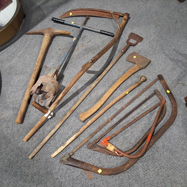 Lot 325 - FARM TOOLS