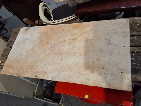 Lot 461 - MARBLE SLAB