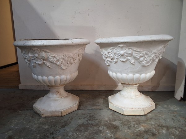 Lot 303 - GARDEN URNS