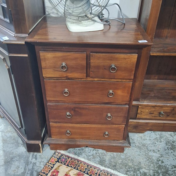 Lot 222 - BEDSIDE CHEST