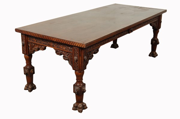 Lot 144 - REFECTORY DINING TABLE