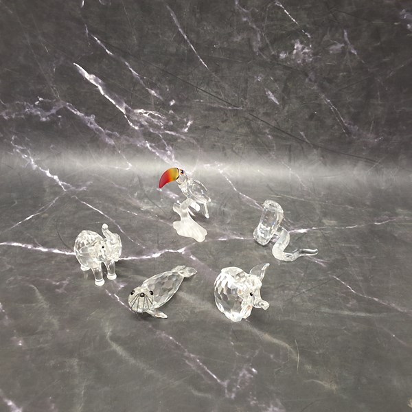 Lot 1636 - SWAROVSKI ORNAMENTS