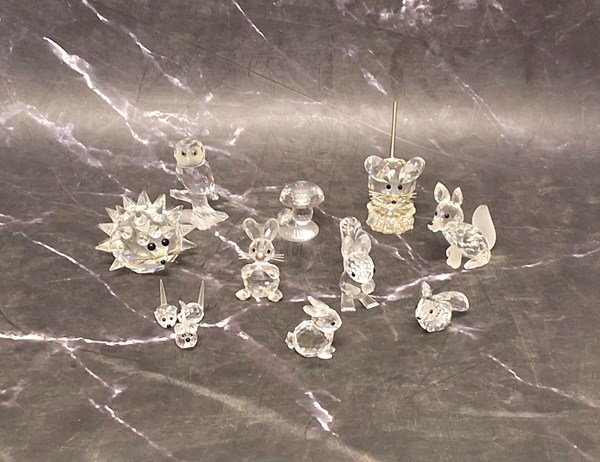 Lot 1642 - SWAROVSKI ORNAMENTS