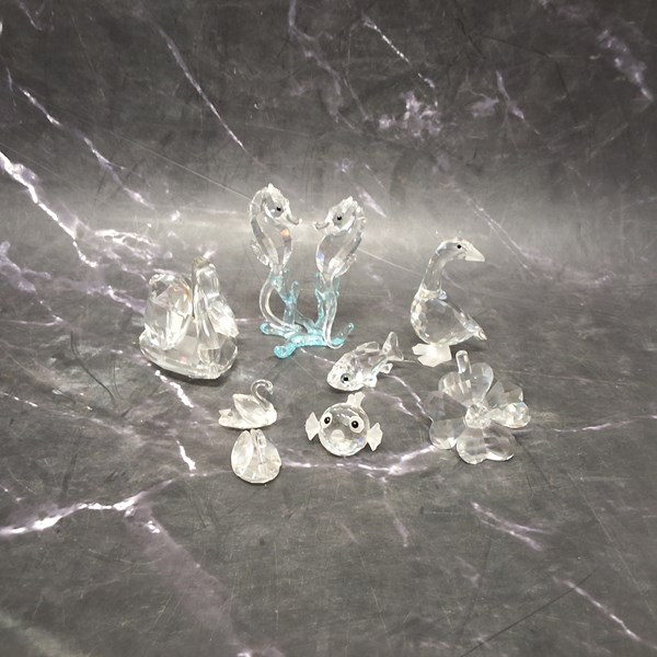 Lot 1638 - SWAROVSKI ORNAMENTS