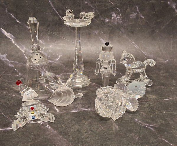 Lot 1637 - SWAROVSKI ORNAMENTS