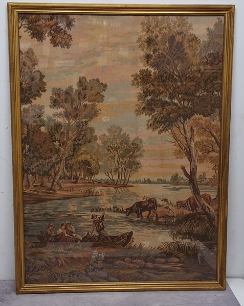 Lot 1103 - TAPESTRY PICTURE