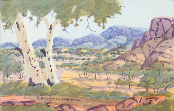 Lot 69 - BENJAMIN LANDARA (Australia, Aboriginal, 1921-1985)