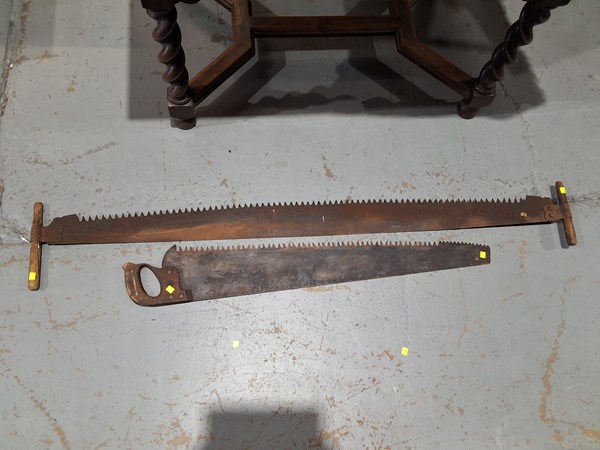 Lot 247 - PIT SAWS