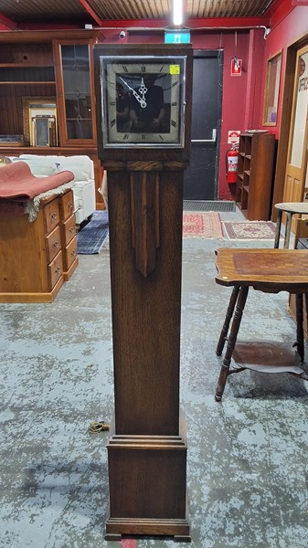 Lot 60 - GRANDMOTHER CLOCK