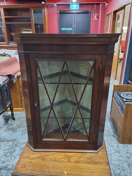 Lot 50 - CORNER CABINET