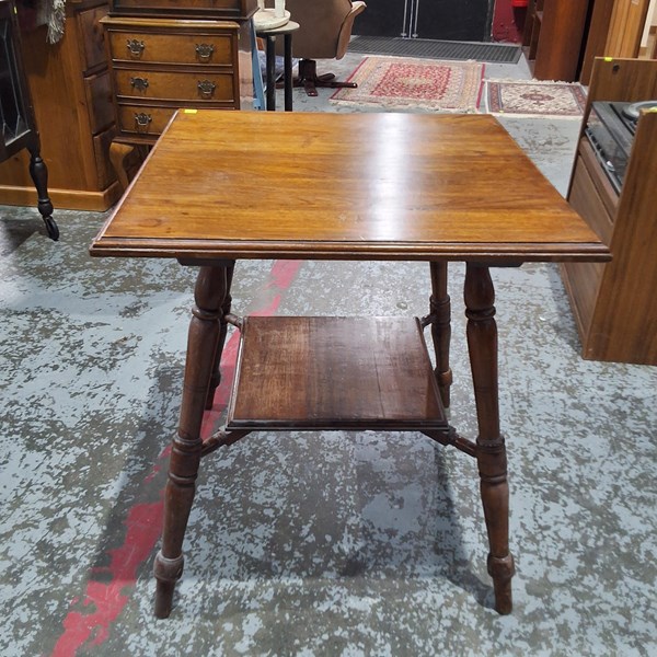 Lot 110 - GRAMOPHONE TABLE