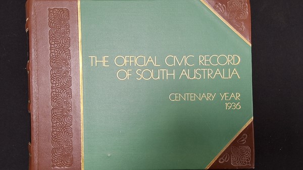 Lot 1338 - OFFICIAL CIVIC RECORD OF SA 1936.