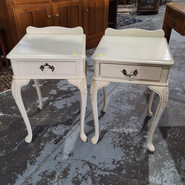 Lot 166 - PAIR OF BEDSIDES