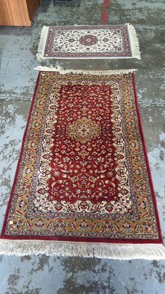 Lot 64 - ENTRANCE RUGS