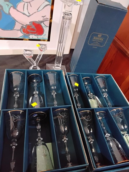 Lot 1676 - BOHEMIAN CRYSTAL