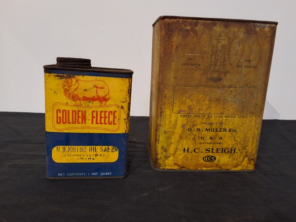 Lot 114 - GOLDEN FLEECE TINS