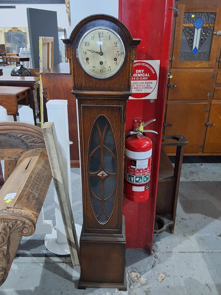 Lot 333 - GRANDMOTHER CLOCK