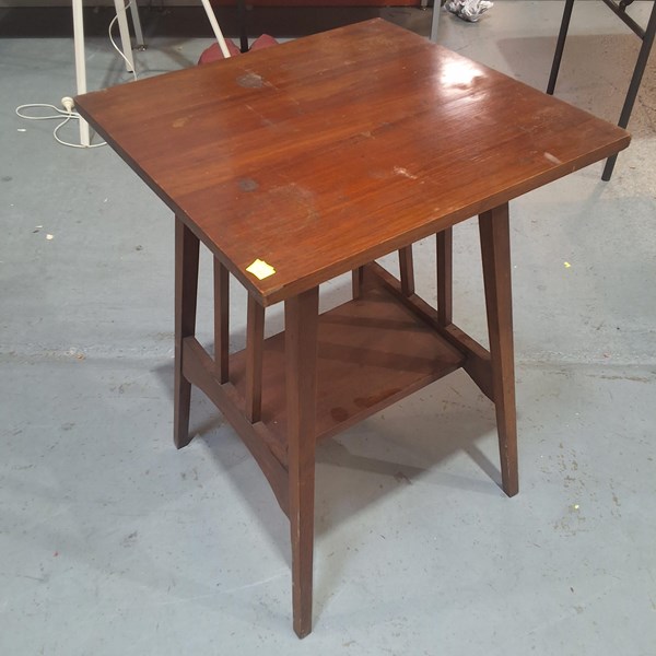 Lot 62 - GRAMOPHONE TABLE