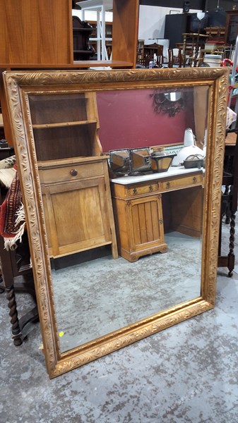 Lot 45 - OVER MANTEL MIRROR