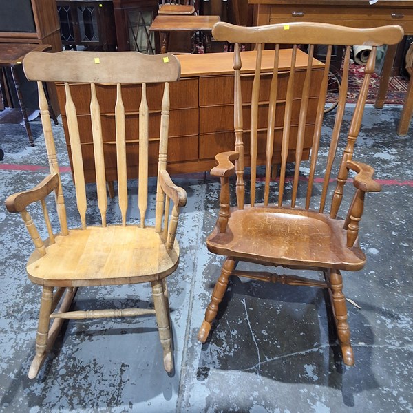 Lot 241 - ROCKING CHAIRS