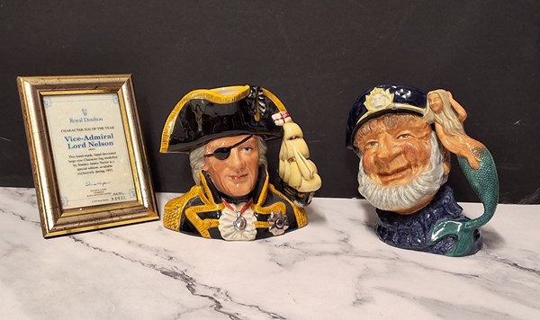 Lot 1617 - ROYAL DOULTON CHARACTER JUGS