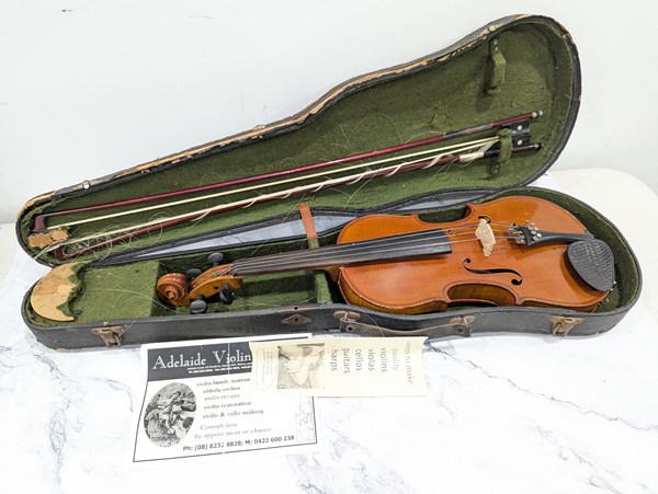 Lot 1551 - CASED VIOLIN