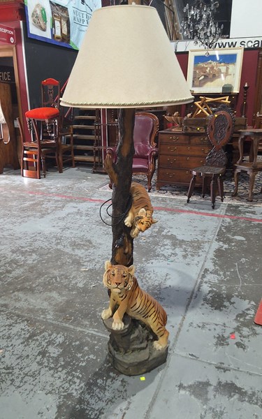 Lot 599 - STANDARD LAMP