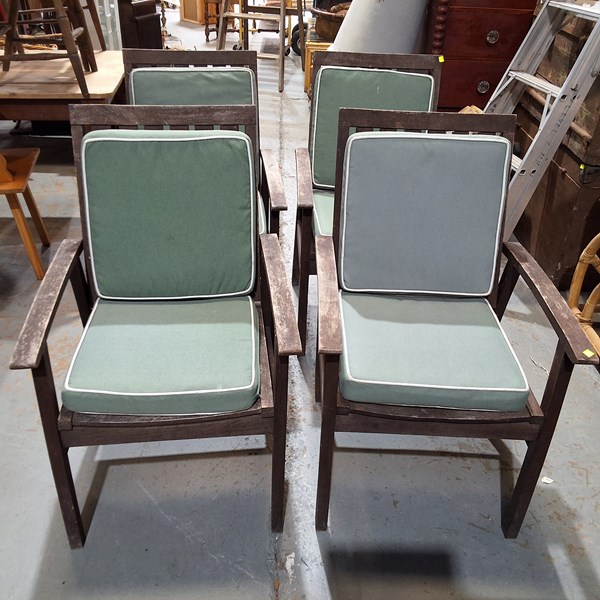 Lot 387 - PATIO CHAIRS