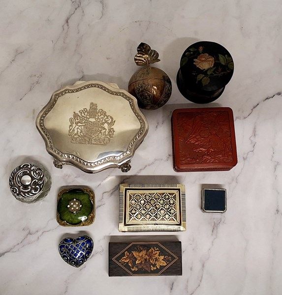 Lot 1614 - TRINKET BOXES