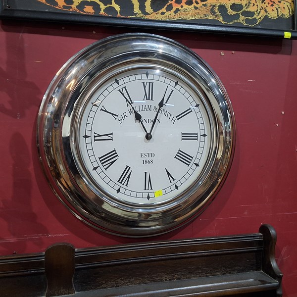 Lot 148 - WALL CLOCK