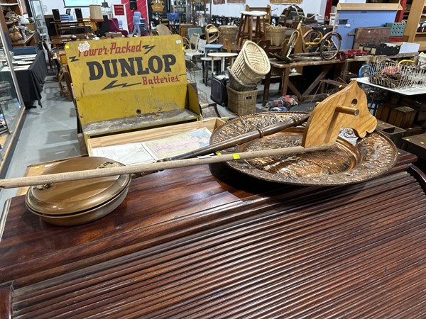 Lot 49 - COPPER WARE etc