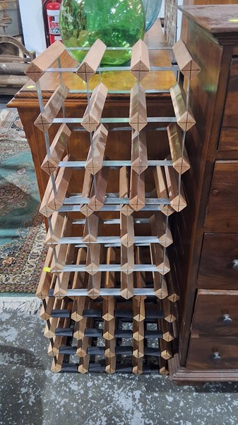 Lot 207 - WINE RACKS