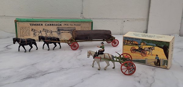 Lot 1472 - FARM TOYS