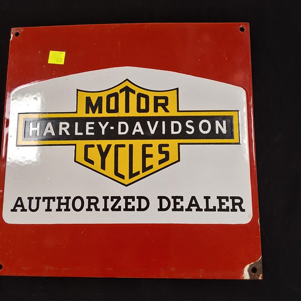 Lot 1507 - VINTAGE STYLE ENAMEL SIGN