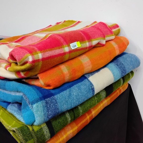 Lot 1204 - WOOL BLANKETS