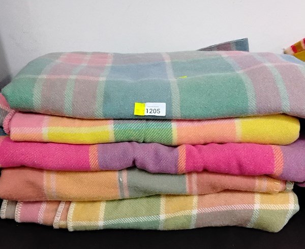 Lot 1205 - WOOL BLANKETS