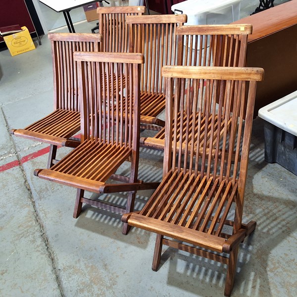 Lot 548 - GARDEN CHAIRS