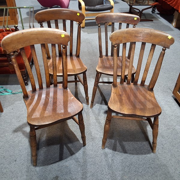 Lot 458 - DINING CHAIRS