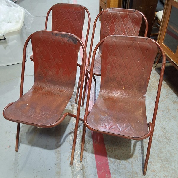 Lot 590 - GARDEN CHAIRS