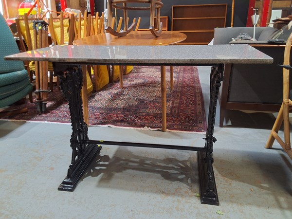 Lot 520 - CONSOLE TABLE