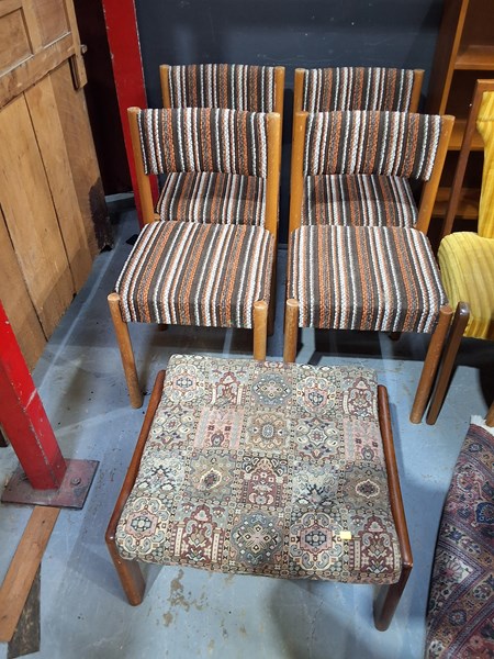 Lot 494 - TEAK FURNTIURE LOT