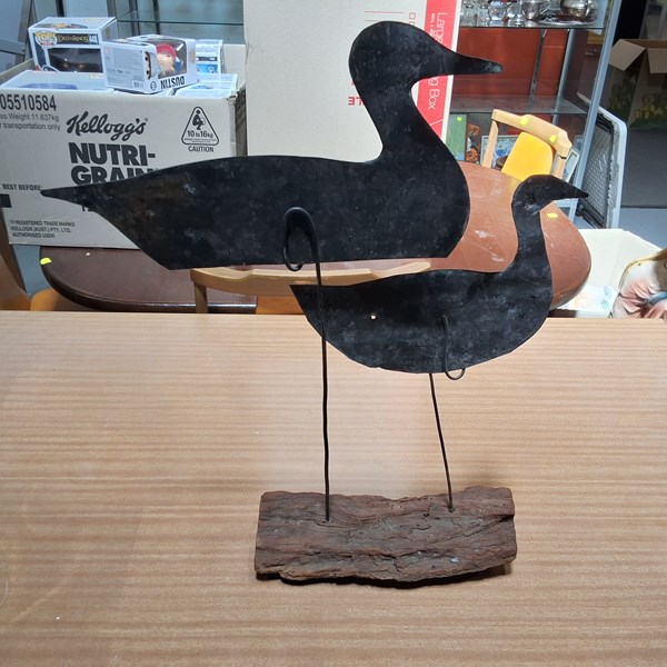 Lot 113 - DUCK SCULPTURE