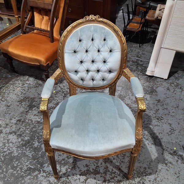 Lot 129 - BEDROOM CHAIR