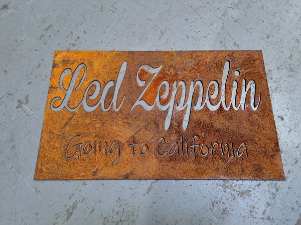 Lot 602 - SHED SIGN