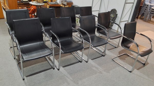 Lot 402 - CANTILEVER CHAIRS