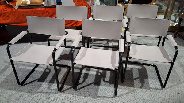 Lot 394 - CANTILEVER CHAIRS