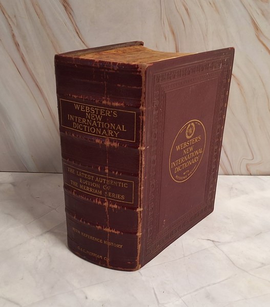 Lot 1240 - WEBSTER'S DICTIONARY