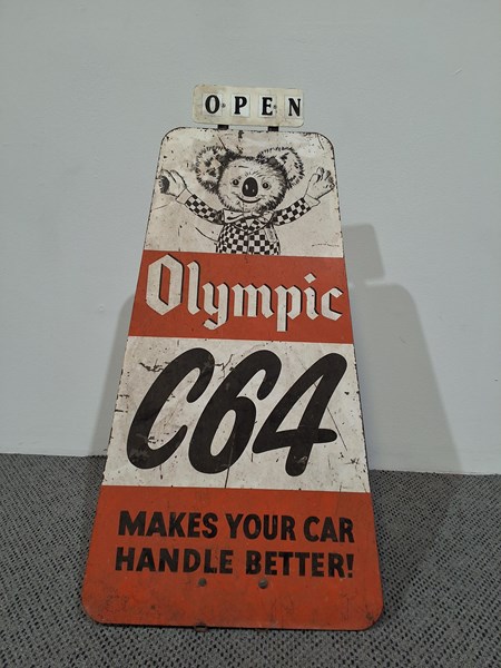 Lot 158 - OLYMPIC SIGN