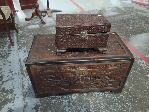 Lot 253 - CAMPHORWOOD TRUNK