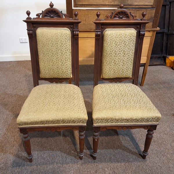 Lot 123 - DINING CHAIRS